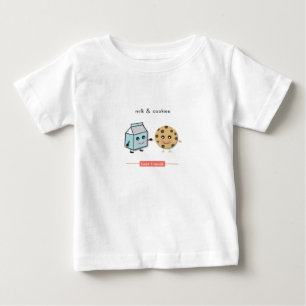 Die besten Freunde: Milch und Cookies Baby T-shirt
