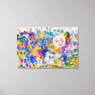 Die besten Freunde Monte Traumstrecke Canvas Leinwanddruck