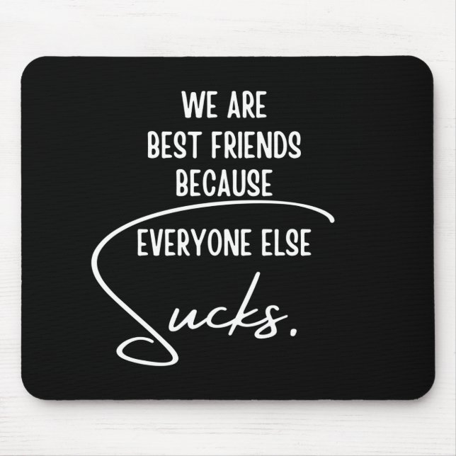 Die besten Freunde Mousepad (Vorne)