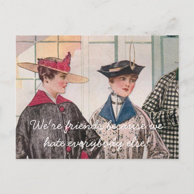 Die besten Freunde Postkarte (Vorderseite)