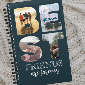 Die besten Freunde sind Forever Foto Abschluss Ges Notizbuch