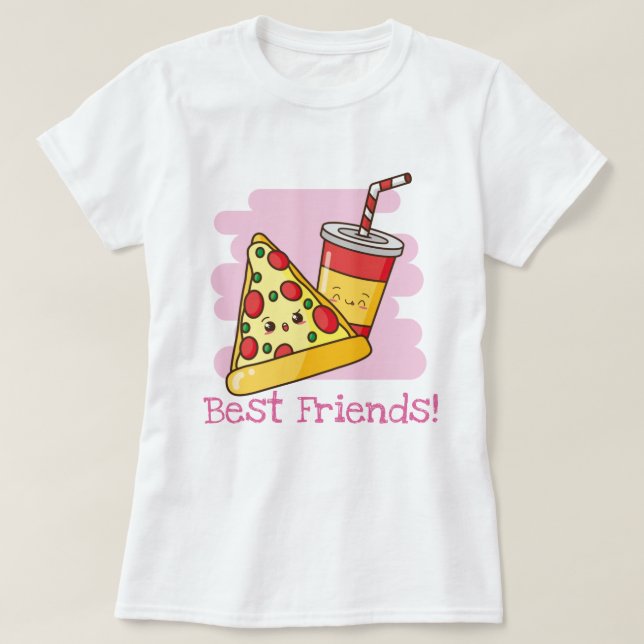 Die besten Freunde T-Shirt (Design vorne)