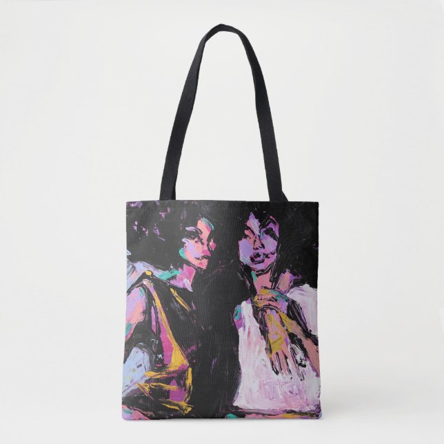 Die besten Freunde Tote Bag Tasche (Vorderseite)