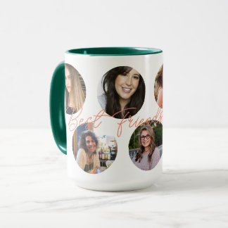 Die besten Freunde und Haustiere FotoCollage mit C Tasse