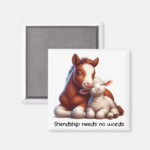 Die besten Freunde von Foal & Lamm teilen einen Be