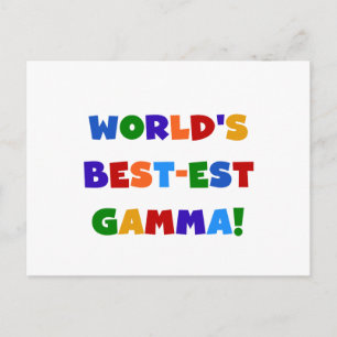 Die besten Gamma-Farben der Welt - Geschenke Postkarte