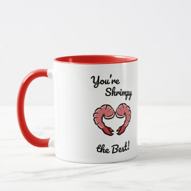 Die besten Garnelen aller Zeiten Tasse (Links)