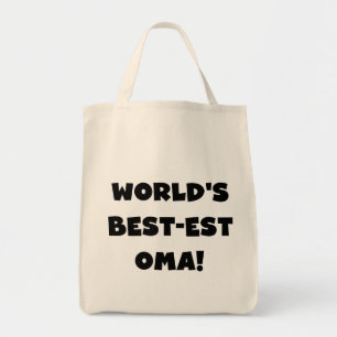 Die besten Geschenke der Welt aus Oma, Schwarz ode Tragetasche