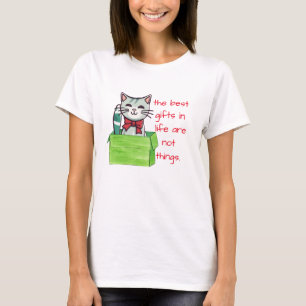 Die besten Geschenke im Leben Katze Liebhaber T -  T-Shirt