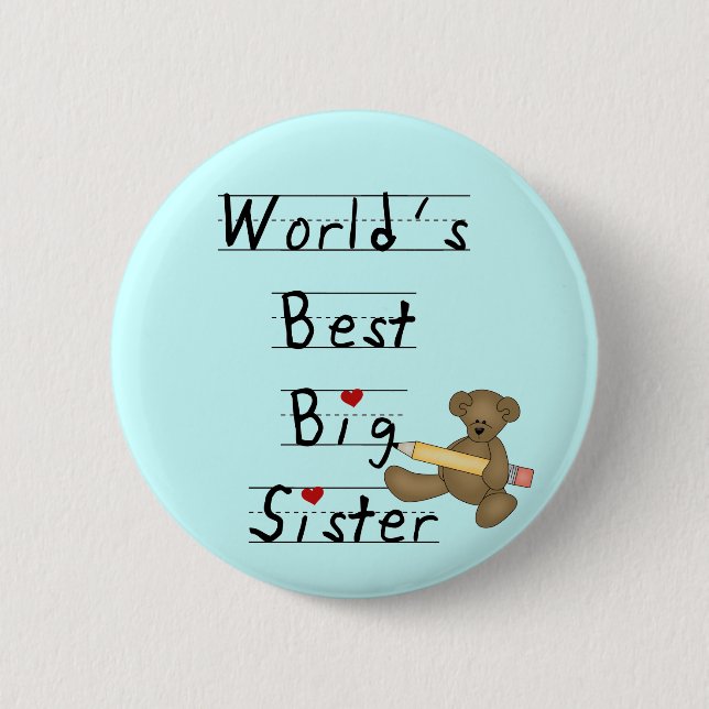 Die besten Geschenke und Geschenke der Welt Button (Vorderseite)