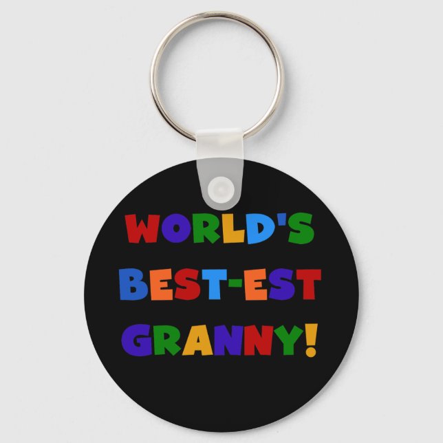 Die besten Granny-Bright-Farben der Welt Schlüsselanhänger (Vorderseite)
