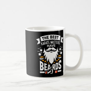 Die besten Karate-Meister haben Bärte Funny Dojo L Kaffeetasse