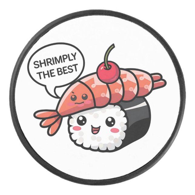 Die besten kawaii-Sushi Eishockey Puck (Vorderseite)