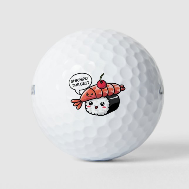 Die besten kawaii-Sushi Golfball (Vorderseite)