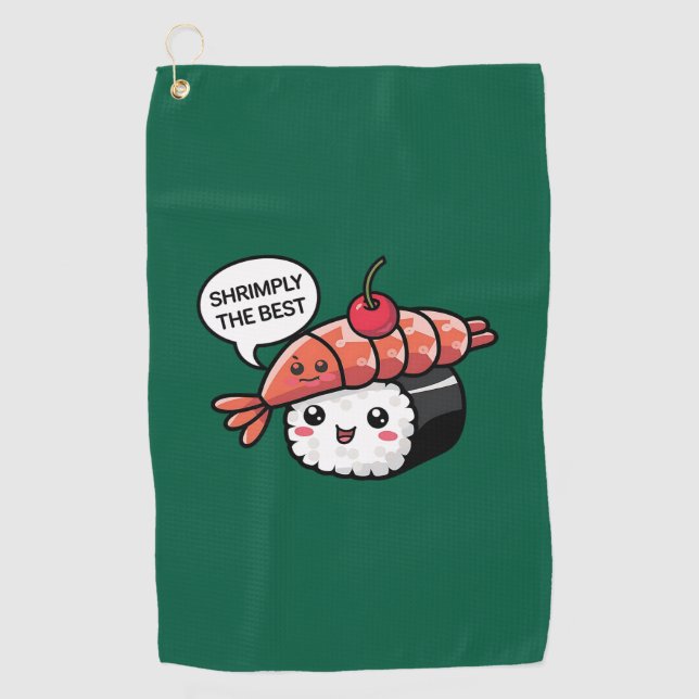Die besten kawaii-Sushi Golfhandtuch (Vorderseite)