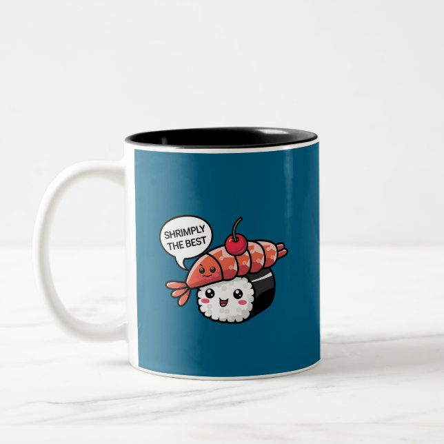 Die besten kawaii-Sushi Zweifarbige Tasse (Links)