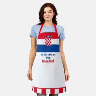 Die besten Köche kommen aus Kroatien! Erwachsene S Schürze