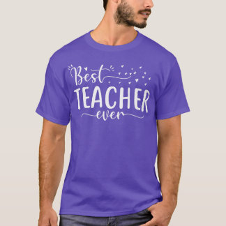 Die besten Lehrer je Inspiration unterrichtet zurü T-Shirt