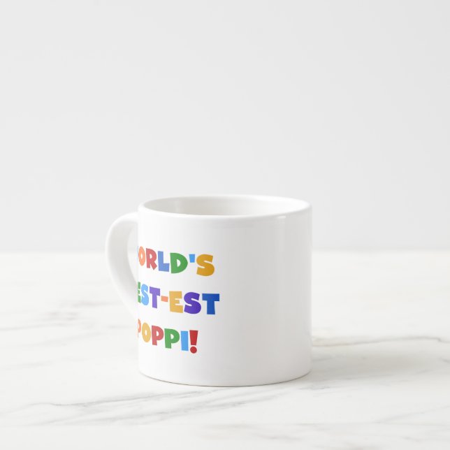 Die besten leuchtenden Farben der Welt für Poppi Espressotasse (Vorderseite Links)