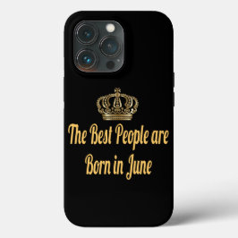 Die besten Leute sind im Juni Geboren Case-Mate iPhone Hülle