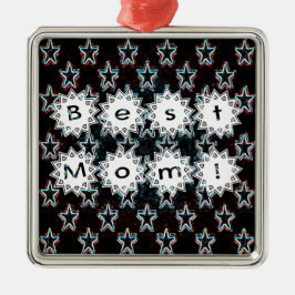 Die besten Mamas im Neon Ornament Aus Metall