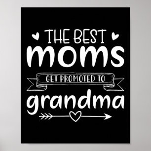 Die besten Mamas werden für Oma Frauen mothe bewor Poster