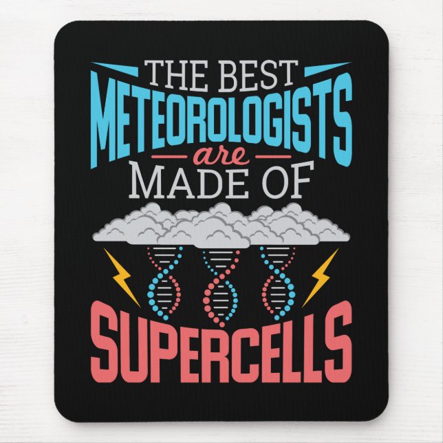 Die besten Meteorologen Supercells: Sonnenwetter Mousepad (Vorne)