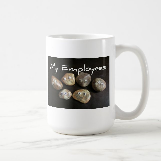 Die besten Mitarbeiter aller Zeiten Kaffeetasse (Rechts)