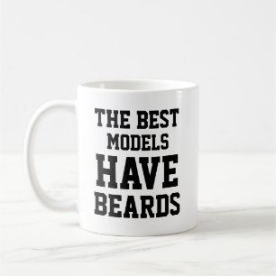 Die besten Modelle haben Bärte Kaffeetasse