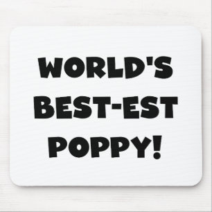 Die besten Mohngeschenke der Black Text World Mousepad