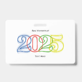 Die besten Momente des Jahres 2025 beginnen hier Ausweis