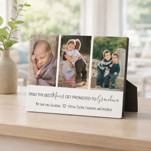 Die besten Mütter werden zur Oma befördert 3 Fotos Fotoplatte