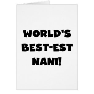 Die besten Nani-T - Shirt und Geschenke der Black 
