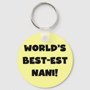 Die besten Nani-T - Shirt und Geschenke der Black  Schlüsselanhänger