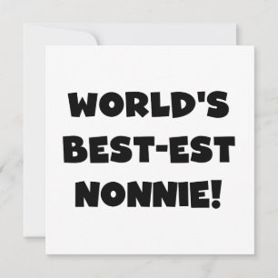Die besten Nonnie-Geschenke der Black Text World