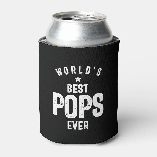 Die besten Pop der Welt je | Vater Großvater Dosenkühler (Kanne Vorderseite)