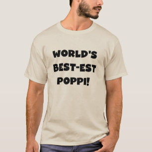 Die besten Poppi-Black-Text-Geschenke der Welt T-Shirt