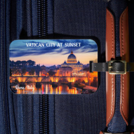 Die besten ruhigen Plätze in Kursivschrift Gepäckanhänger