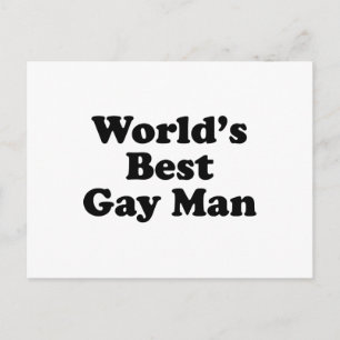 Die besten Schwulen der Welt Postkarte