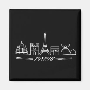 Die besten Sehenswürdigkeiten von Paris Magnet