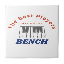 Die besten Spieler sind auf dem Bench Piano-Player