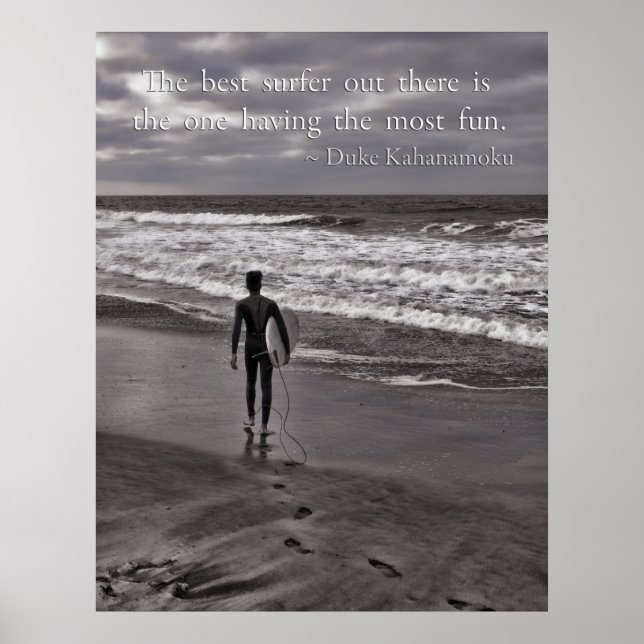 Die besten Surfer da draußen Poster (Vorne)