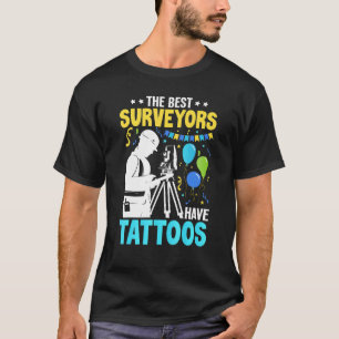 Die besten Surveyor haben Tattoos Tattooooooid Car T-Shirt