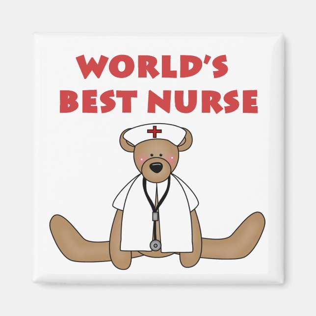 Die besten T - Shirt und Geschenke der Bärenwelt Magnet (Vorne)