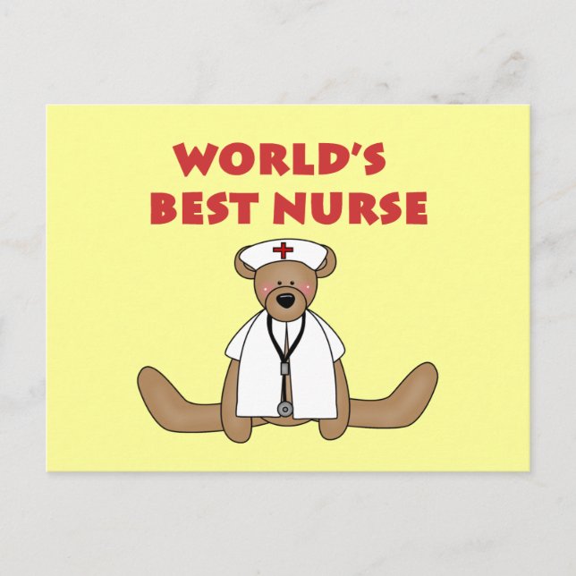 Die besten T - Shirt und Geschenke der Bärenwelt Postkarte (Vorderseite)