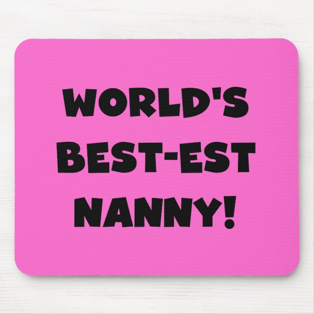 Die besten T - Shirt und Geschenke der Black World Mousepad (Vorne)