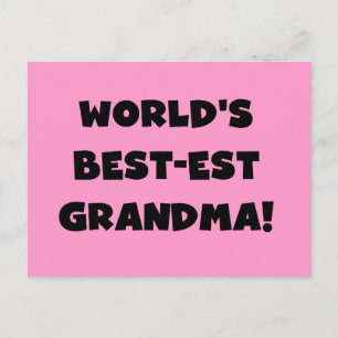 Die besten T - Shirt und Geschenke der Welt in Oma Postkarte