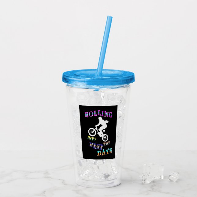 Die besten Tage Acryltrinkbecher (Rückseite Ice)
