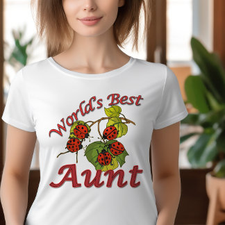Die besten Tante-Ladybugs der Welt - Frauen T-Shirt