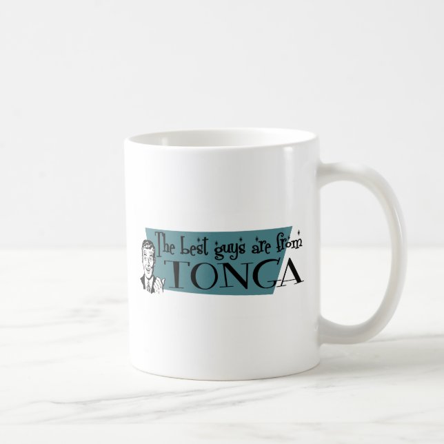 Die besten Typ sind aus Tonga Kaffeetasse (Rechts)